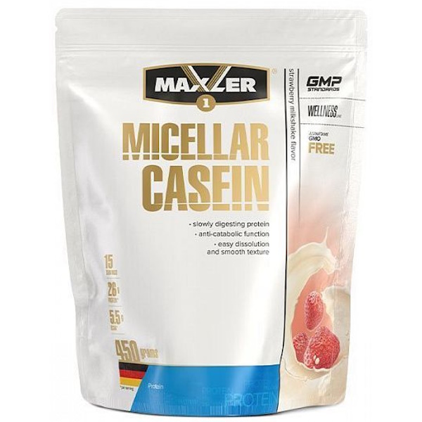 Micellar casein 450 клубника Mxl